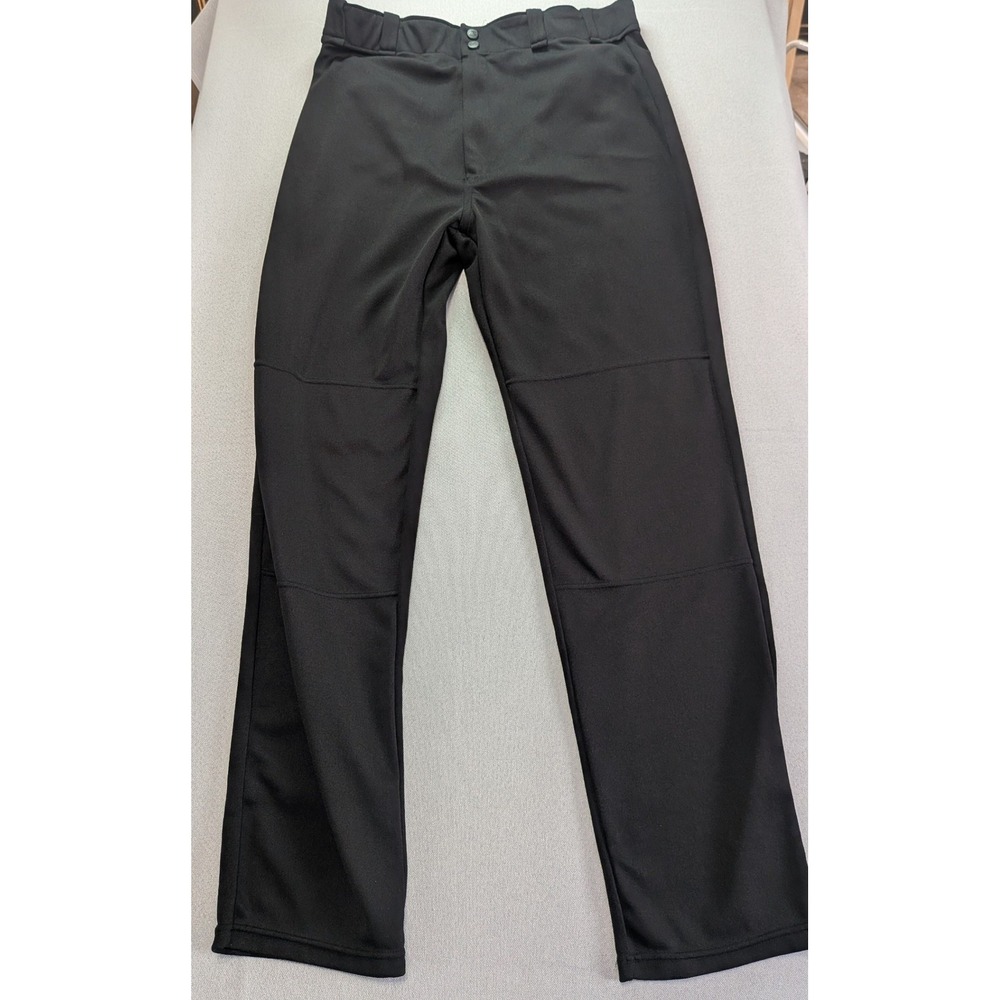 Rawlings Baseball Pants Adult Large Black Excellent Pro-Dri BP31SJ Athletic
